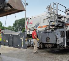 Wirtgen 3800 CR from a milling machine 