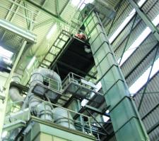 fully enclosed plant emits no dust or smell 