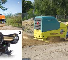 Hitachi, Ammann and Geith products 