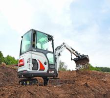 Bobcat mini excavator 