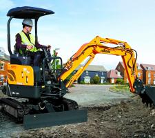 Hyundai R17Z-9A compact excavator 