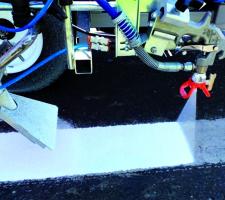 Application of the markings