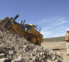 Caterpillar bulldozers