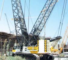Terex crawler crane 