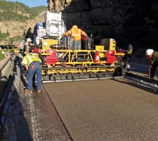 Allen Engineering’s specially developed polyester paver 