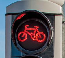 SWARCO system for cycle lanes 