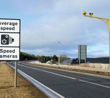 A9 highway in Scotland