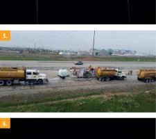 Night-time maintenance at Highway 407 
