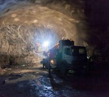 tunnel profile is designed to optimise space for vehicles