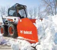 Bobcat makes light of winter’s heavy weather