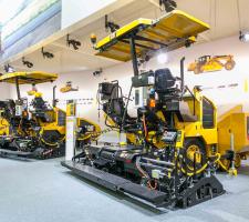 Caterpillar Paving AP300F and AP355F pavers