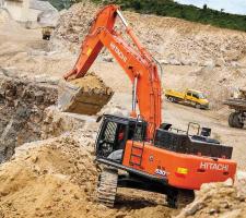 Hitachi’s heavyweight excavator 