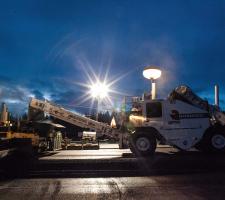 Knik Construction warm mix technology from Evotherm alaska