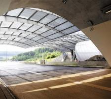 Coloured binder road tunnels luxembourg