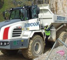Terex ADT at work