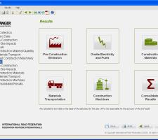 CHANGER Screenshot, agregated or disagregated results