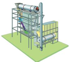 A diagram of the plant