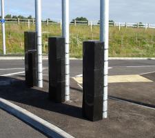 Biker Mate post cushion system