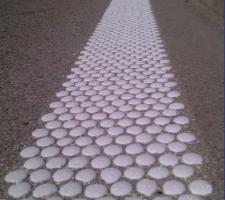cold plastic SPOTFLEX road marking