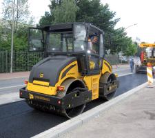 heavy duty doubledrum vibratory VMT860 compactor