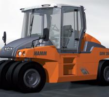 GRW280 rubber tyred roller