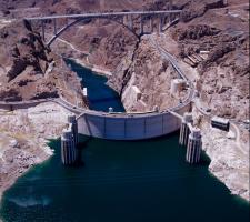 Hoover Dam and New Colorado Bridge