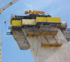 main working platform of the tower 
