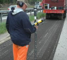 Trimble GNSS in use