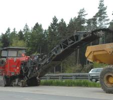 Wirtgen milling machine