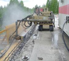 preparation of new impact barriers 