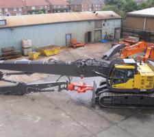 Volvo Demolition Machine