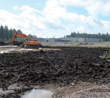 The site in Helsinki