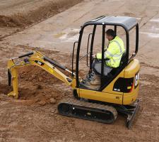 mini excavators from Caterpillar