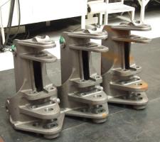 Kingpost for backhoe loader
