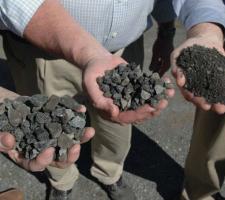 Recycled material sizes