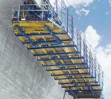 The underslung Doka forming carriage TU