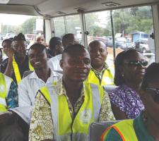 Participants in the Ghana VRU course 