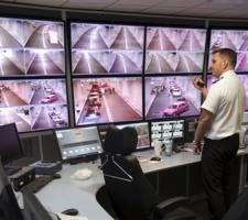 Tyne Tunnel Control Room