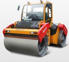 Sany's asphalt compactor