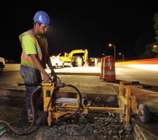 on-slab drill