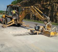 equipment mounted drill