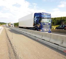 concrete safety barrier
