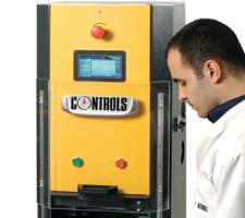 Man Placing Cartan into machine