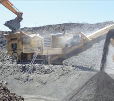 M&M's Extec crushing and screening equipments