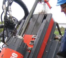Sandvik's powerful drill rig