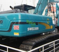 Sunward hybrid excavator