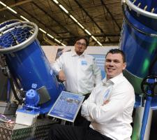 MB Dustcontrol's new dust suppression SprayCannon range, live at INTERMAT 2012