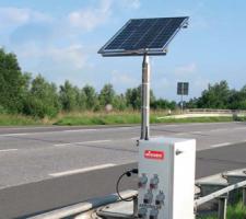 combination of sensor and a traffic counter