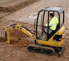 mini excavators from Caterpillar