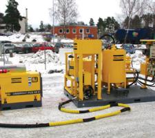 atlas copco grouting system